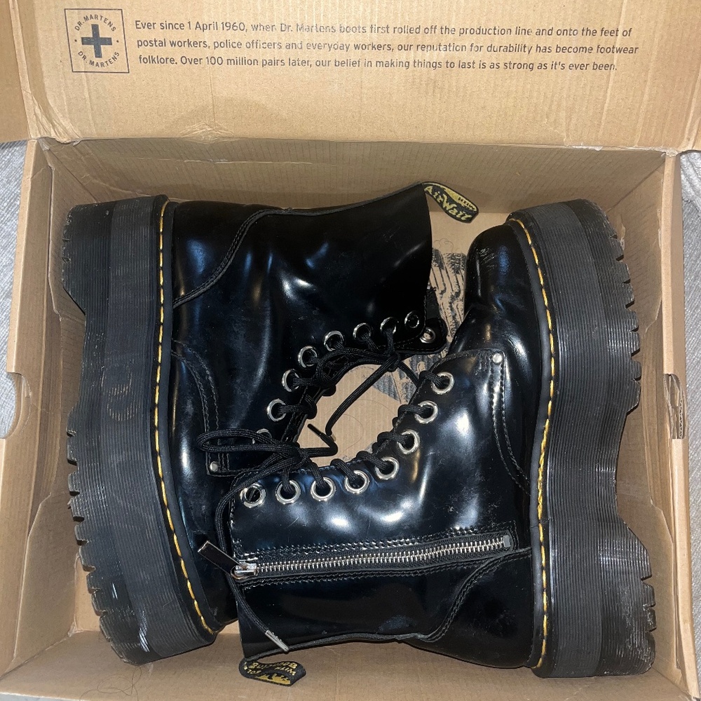 Dr Marten Platform Boots - image 1